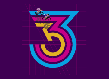 3RIDES: Ein einmaliger Look für ein einmaliges Radfestival